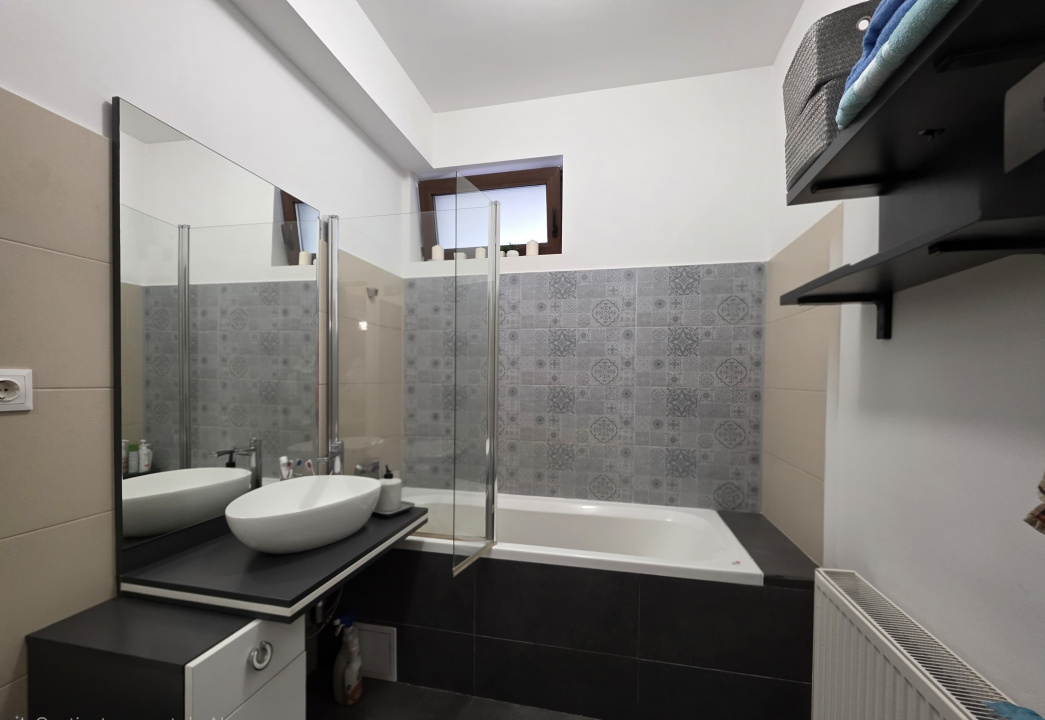 Apartament 2 Camere + Grădină 38mp, Pipera, mobilat si utilat complet