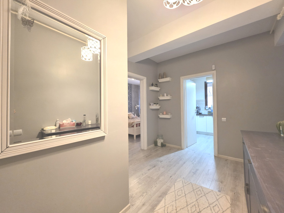 Apartament 2 Camere + Grădină 38mp, Pipera, mobilat si utilat complet