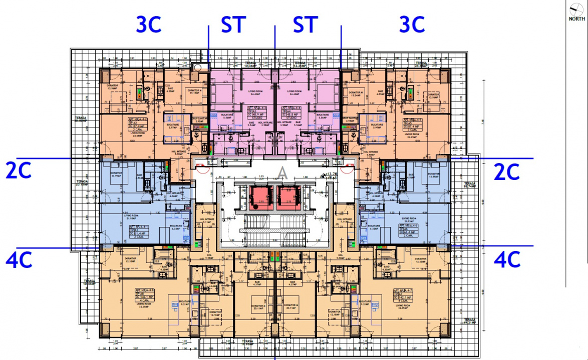 Studio dublu | One Floreasca Towers | 52 MP | Promenada - Floreasca | 2025 