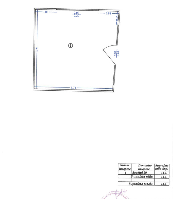 Spatiu comercial stradal | Piata Vitan | 14.4 mp | Vad pietonal | 2 vitrine