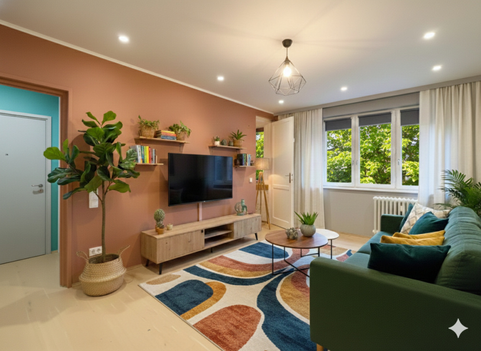 2 camere metrou Obor - posibilitate montare centrala