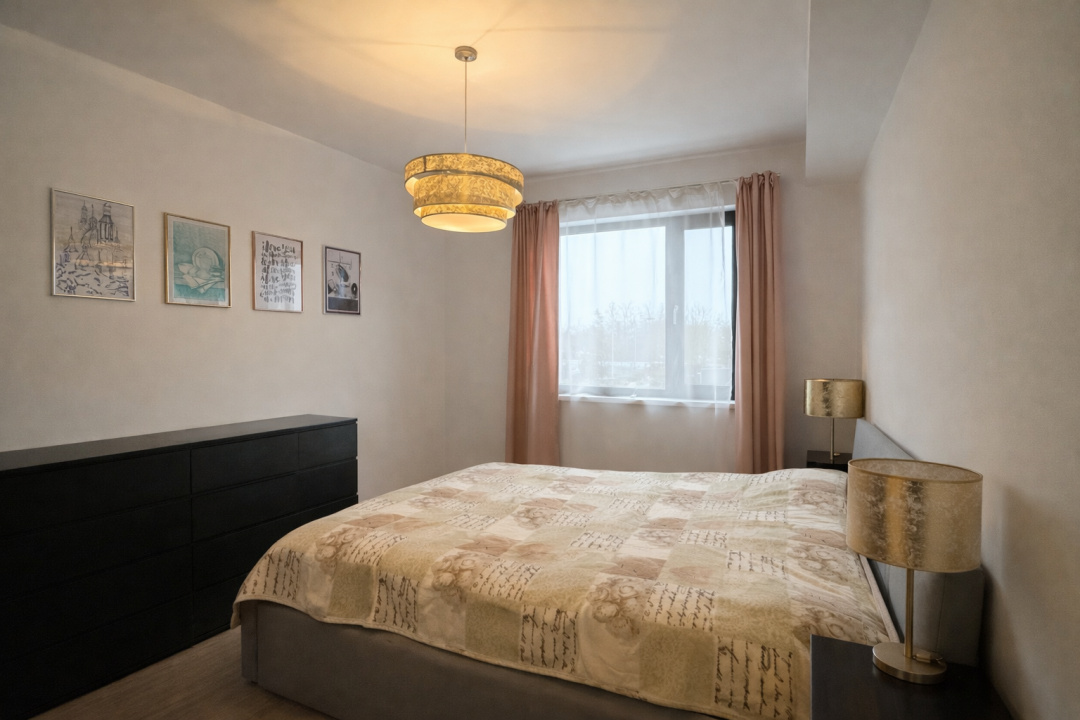 Apartament in Greenfield - Platanilor, bloc 2017 cu 2 locuri de parcare