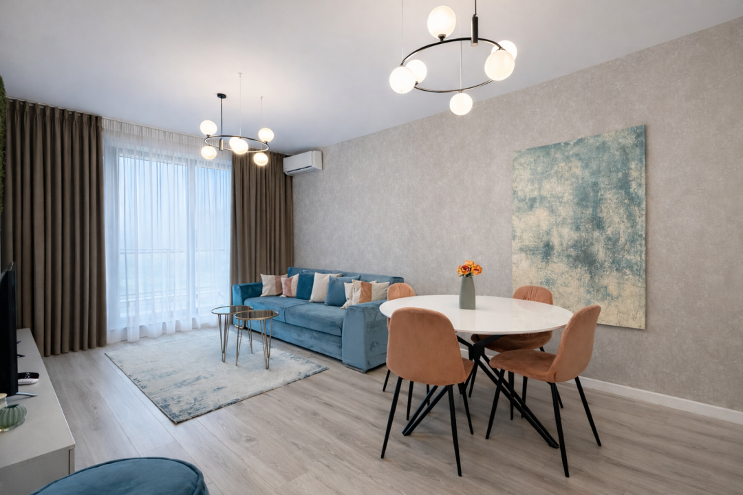 Apartament de 2 camere  - Complet mobilat și utilat - Greenfield Residence 