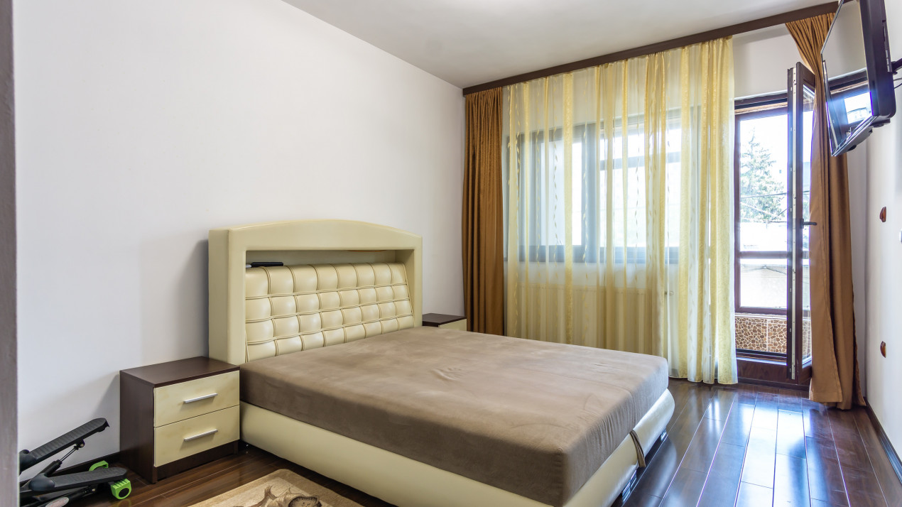 2 cam imobil nou Domenii/1 Mai, CENTRALA PROPRIE, complet mobilat/utilat, etaj 1