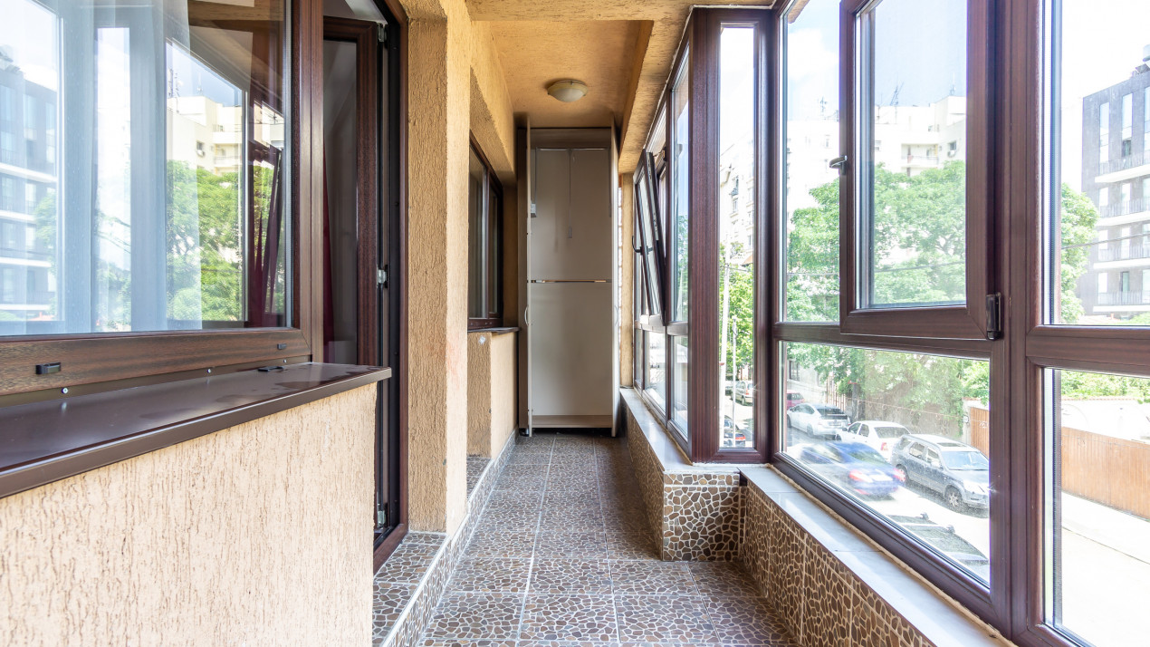 2 cam imobil nou Domenii/1 Mai, CENTRALA PROPRIE, complet mobilat/utilat, etaj 1