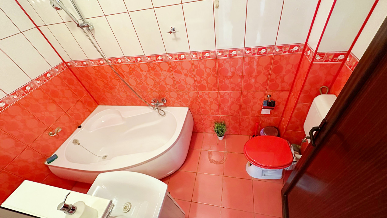 2 cam imobil nou Domenii/1 Mai, CENTRALA PROPRIE, complet mobilat/utilat, etaj 1