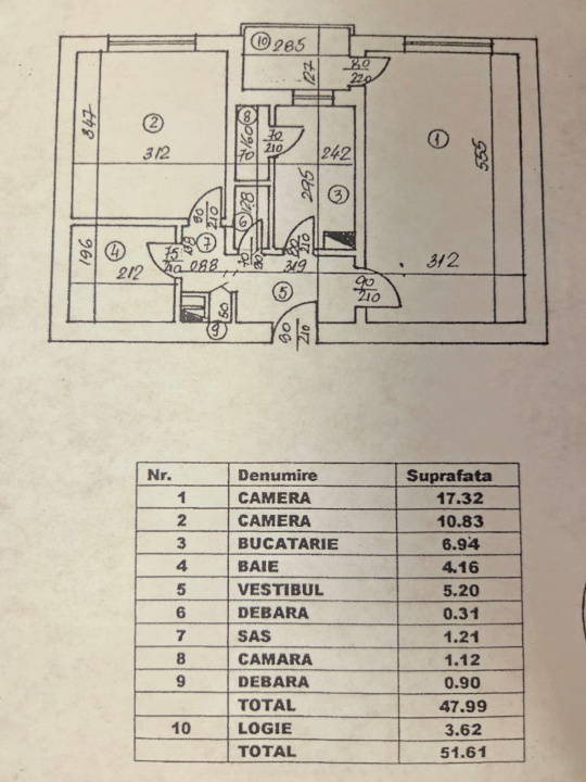 2 camere prima inchiriere, Margeanului Rahova, cu loc de parcare !
