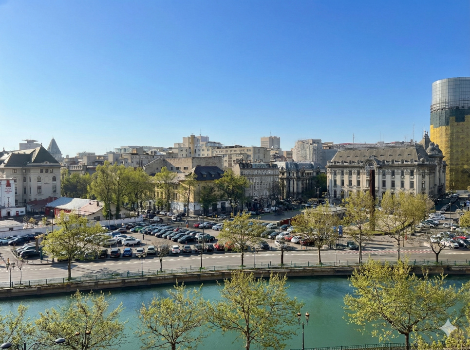 Inchiriere apartament 2 camere (Unirii) (Parcul Izvor). Priveliste superba.