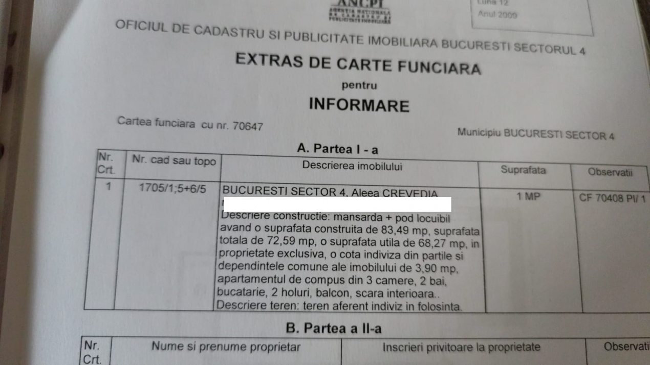 Apartament 3 camere  Aleea Crevedia BERCENI 84000 EURO