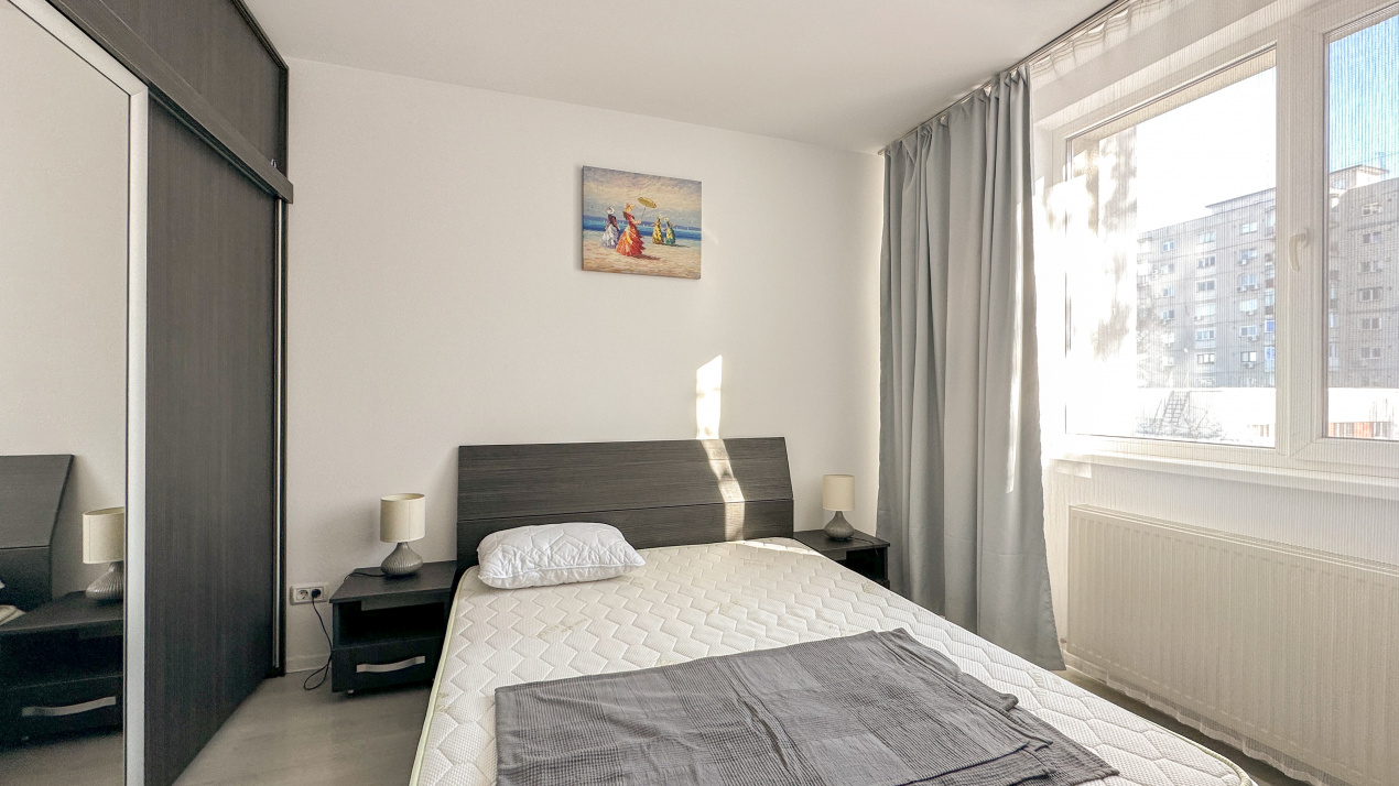 Brancoveanu, ap cu 2 camere de inchiriat, centrala proprie, COMISION 0