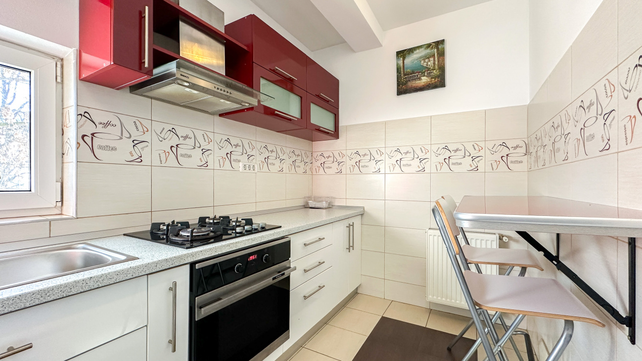 Brancoveanu, ap cu 2 camere de inchiriat, centrala proprie, COMISION 0