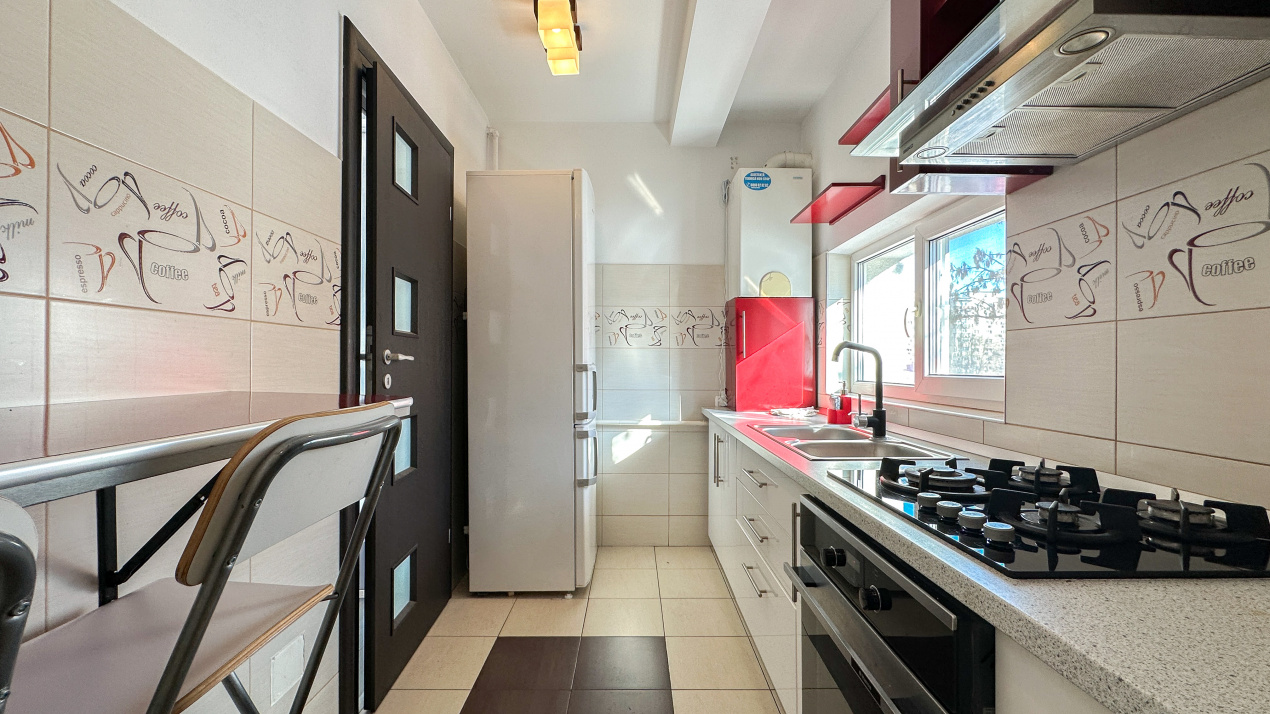 Brancoveanu, ap cu 2 camere de inchiriat, centrala proprie, COMISION 0