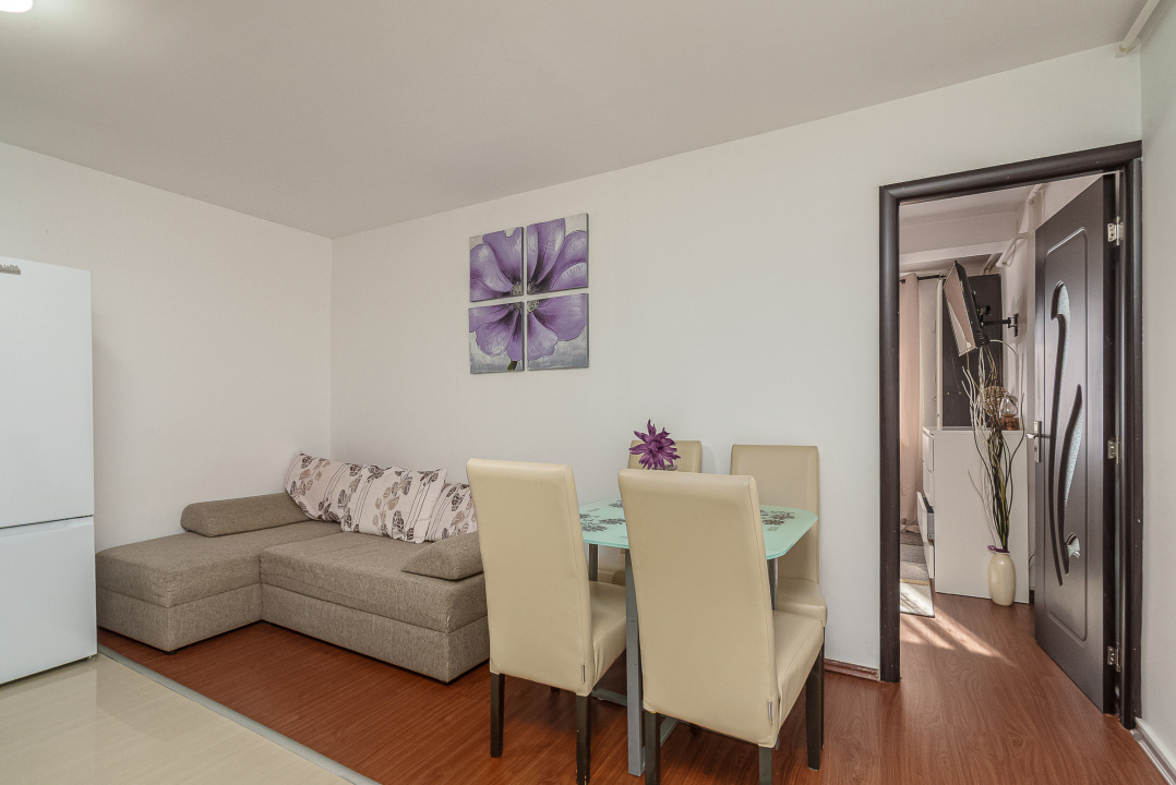 Garsonieră spațioasă 38 mp | Etaj 2/3 | Mobilată & utilată | Str. Valea Furcii