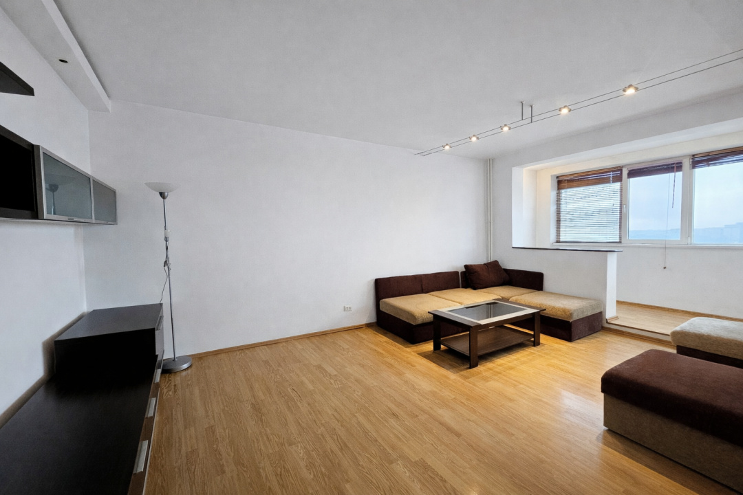 INCHIRIERE – PIATA MUNCII – 2 CAMERE, 55 MP UTILI, ETAJ 8, PET FRIENDLY!