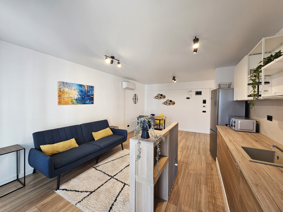 PIATA SUDULUI  – 2 CAMERE, 50MP, IMOBIL NOU, PET FRIENDLY!