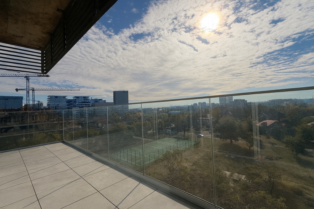 Lake View Living - Apartament 3 camere în UP-site Calea Floreasca - Terasă 17 mp