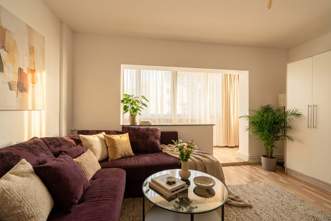 Apartament cochet de 2 camere, utilat și mobilat, la câteva minute de Vitan Mall