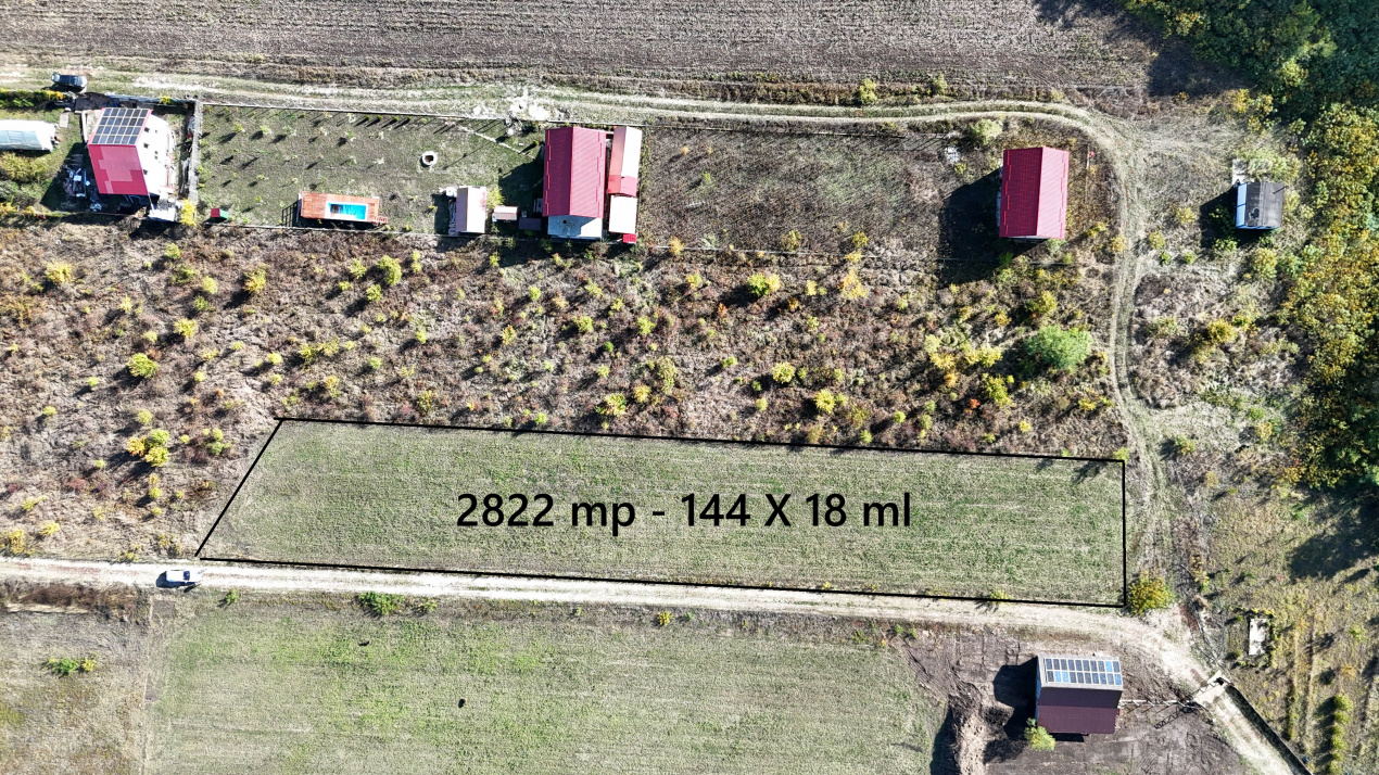 Refugiu la marginea padurii — 2822 mp de liniste in Cocani.