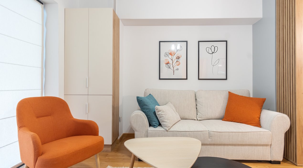 Studio superb New Times Residence + loc de parcare subteran