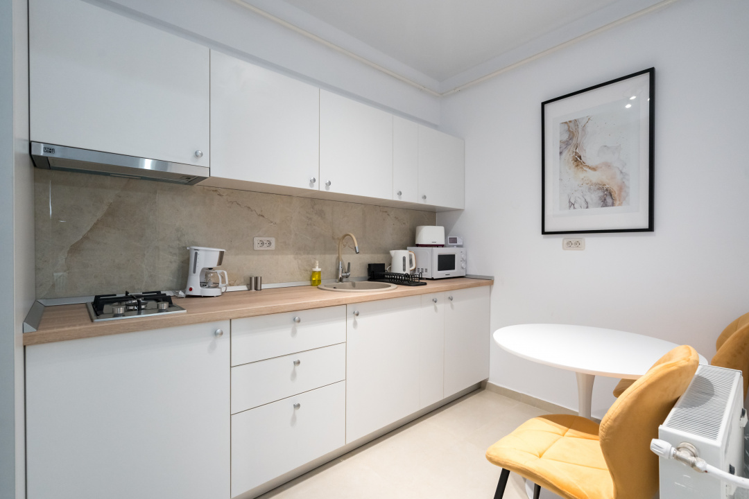 Studio - Central Address - mobilat și utilat designer - prima inchiriere