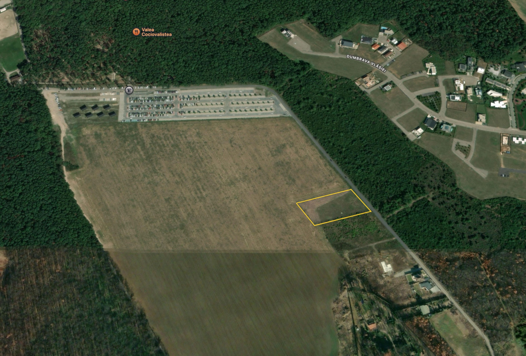 BALOTESTI - EDENLAND -  ideal investitie - Teren 5.254 mp, lângă pădure