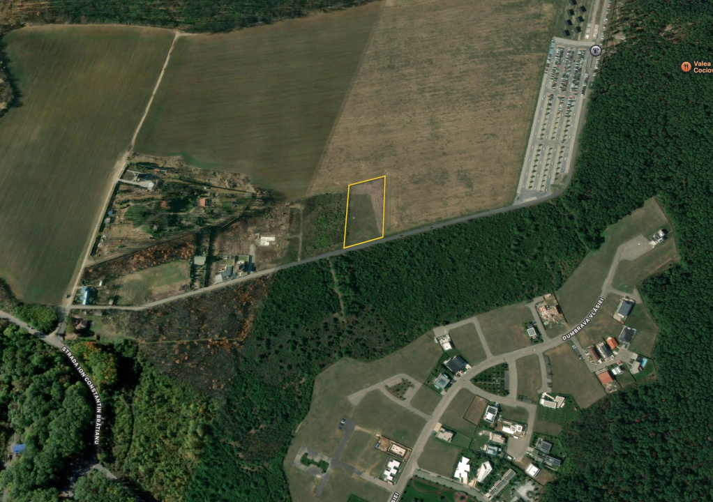 BALOTESTI - EDENLAND -  ideal investitie - Teren 5.254 mp, lângă pădure