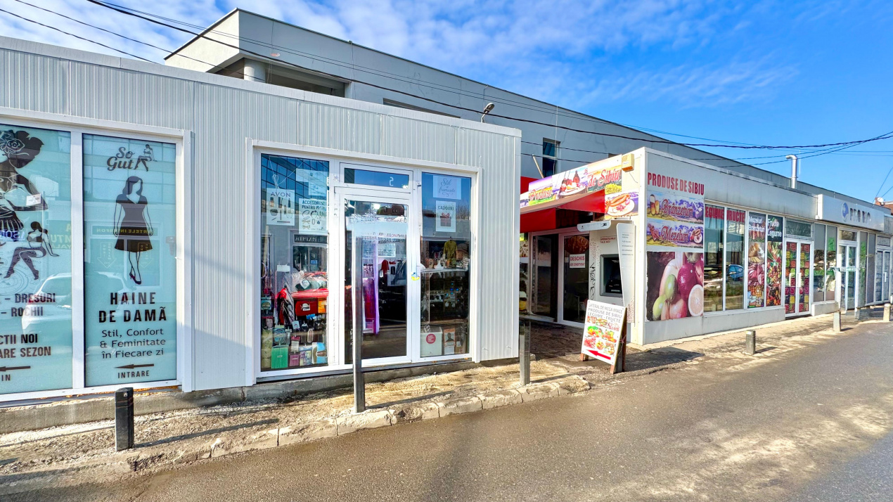 Spatiu comercial stradal | Piata Vitan | 14.4 mp | Vad pietonal | 2 vitrine