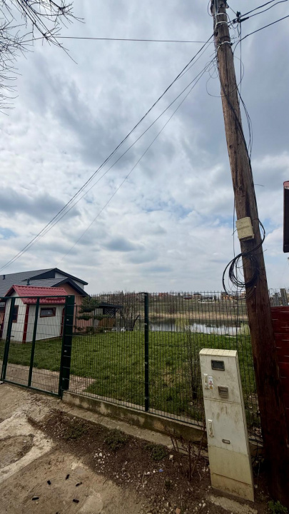 Ideal Teren intravilan Buftea – deschidere directă la lac | 883 mp | Utilități |