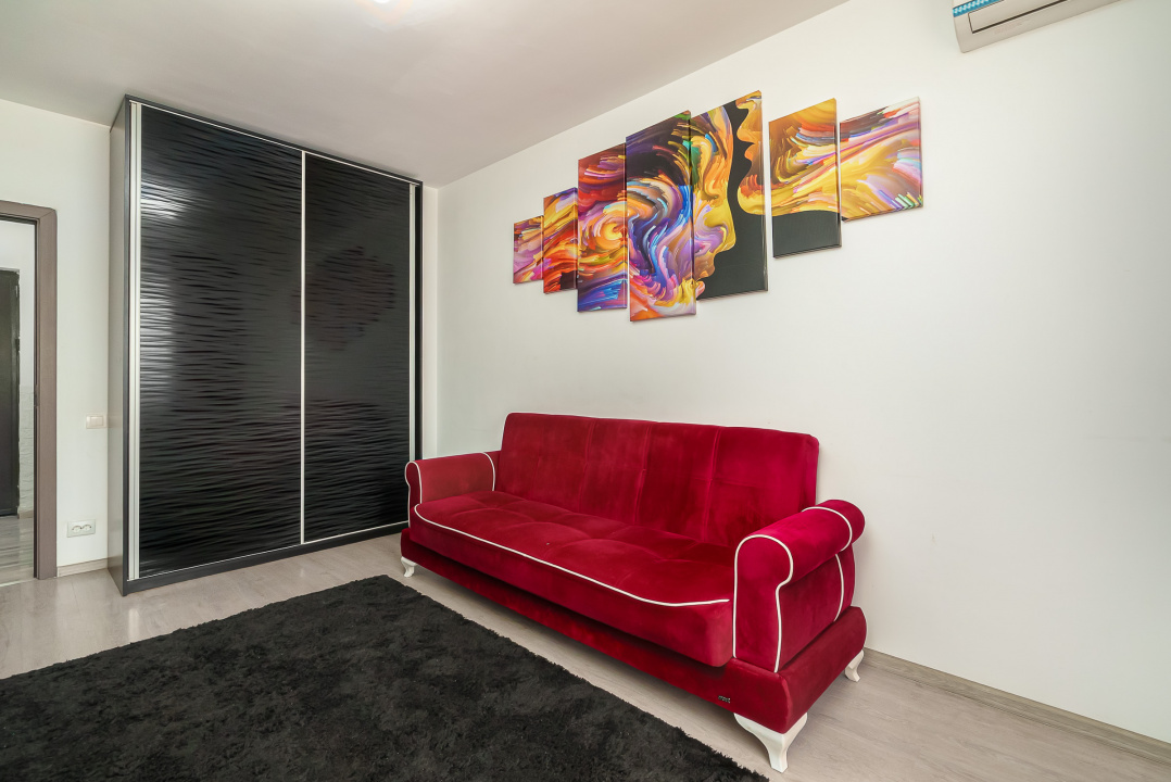 Garsonieră decomandată 36 mp | Parcare subterană | Bloc 2017 | Mobilată | Lift