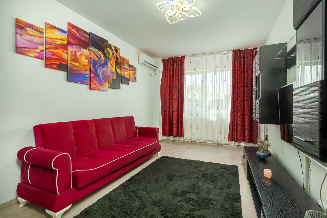 Garsonieră decomandată 36 mp | Parcare subterană | Bloc 2017 | Mobilată | Lift