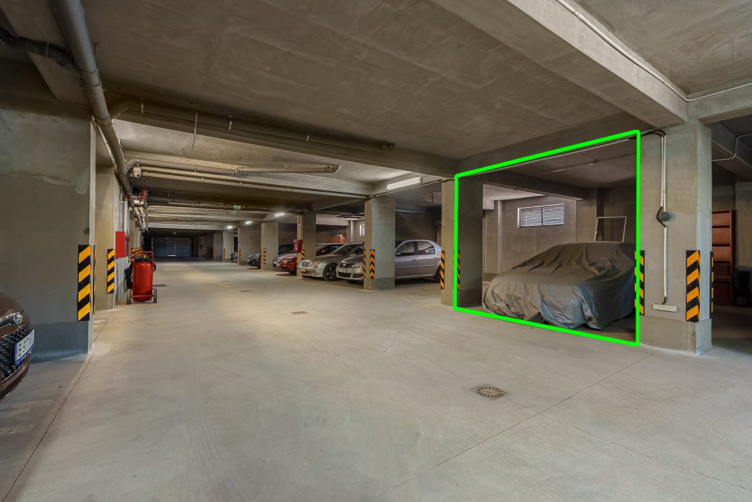 Garsonieră decomandată 36 mp | Parcare subterană | Bloc 2017 | Mobilată | Lift