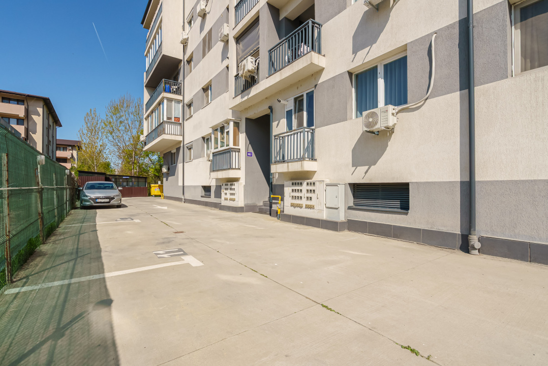 Garsonieră decomandată 36 mp | Parcare subterană | Bloc 2017 | Mobilată | Lift