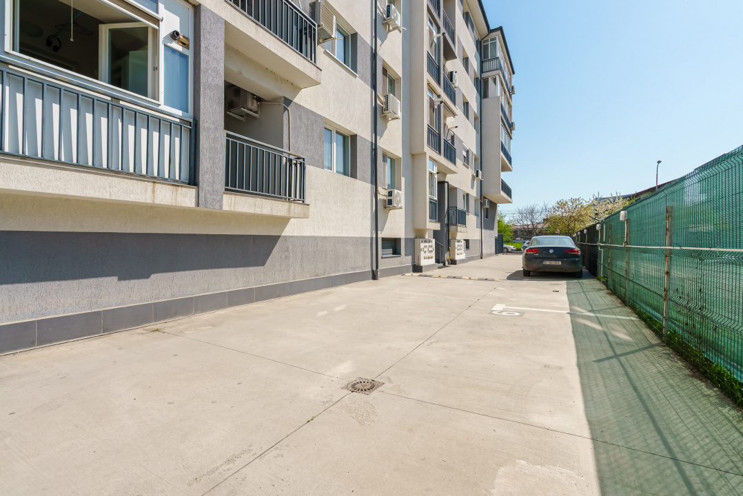 Garsonieră decomandată 36 mp | Parcare subterană | Bloc 2017 | Mobilată | Lift