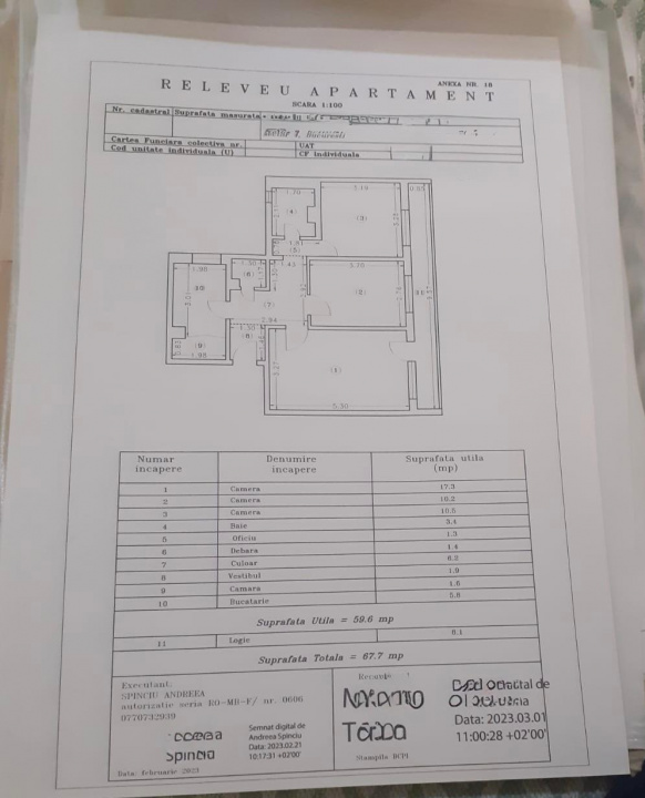 Apartament 3 camere – Șoseaua Giurgiului | Etaj 2/10 | Bloc reabilitat