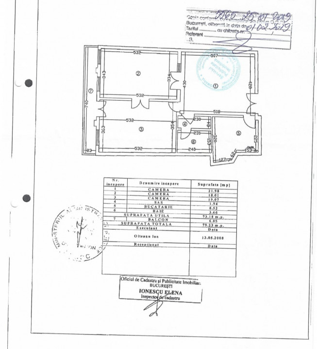 Apartament 3 camere - oportunitate de investitie Centru Vechi  Piata Unirii