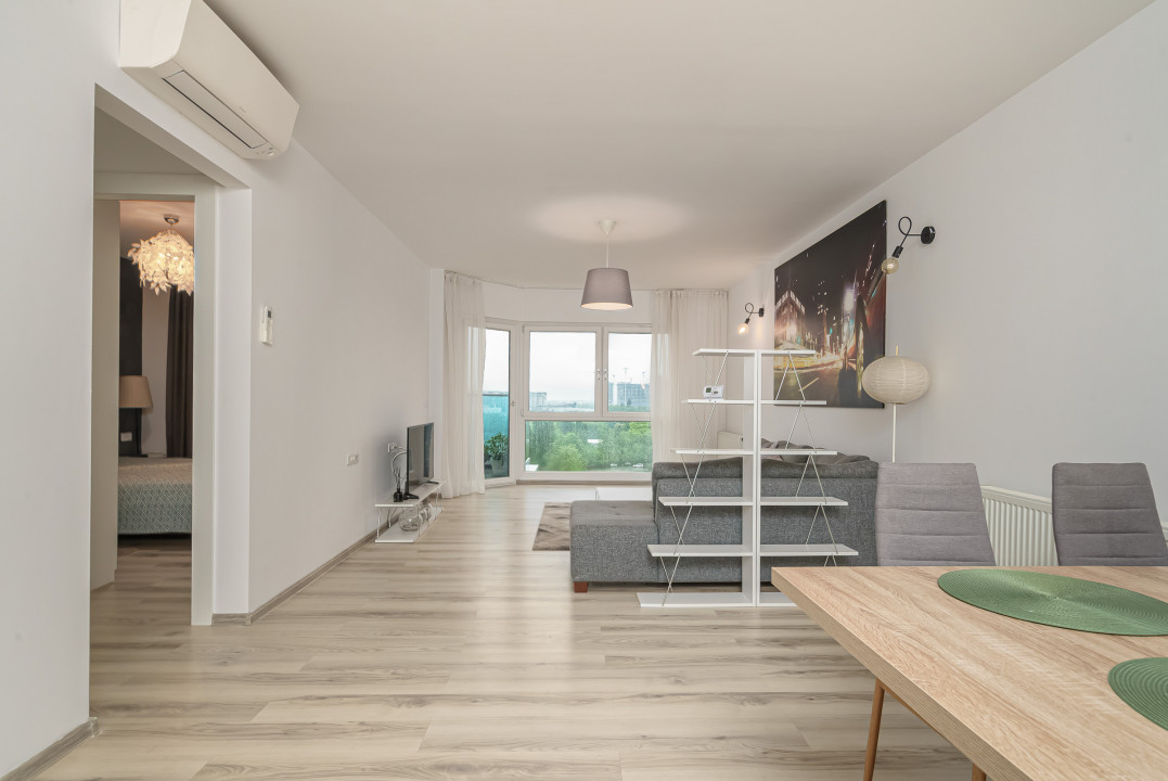 Apartament Floreasca Residence 2 cam Terasa&Parcare Premium 