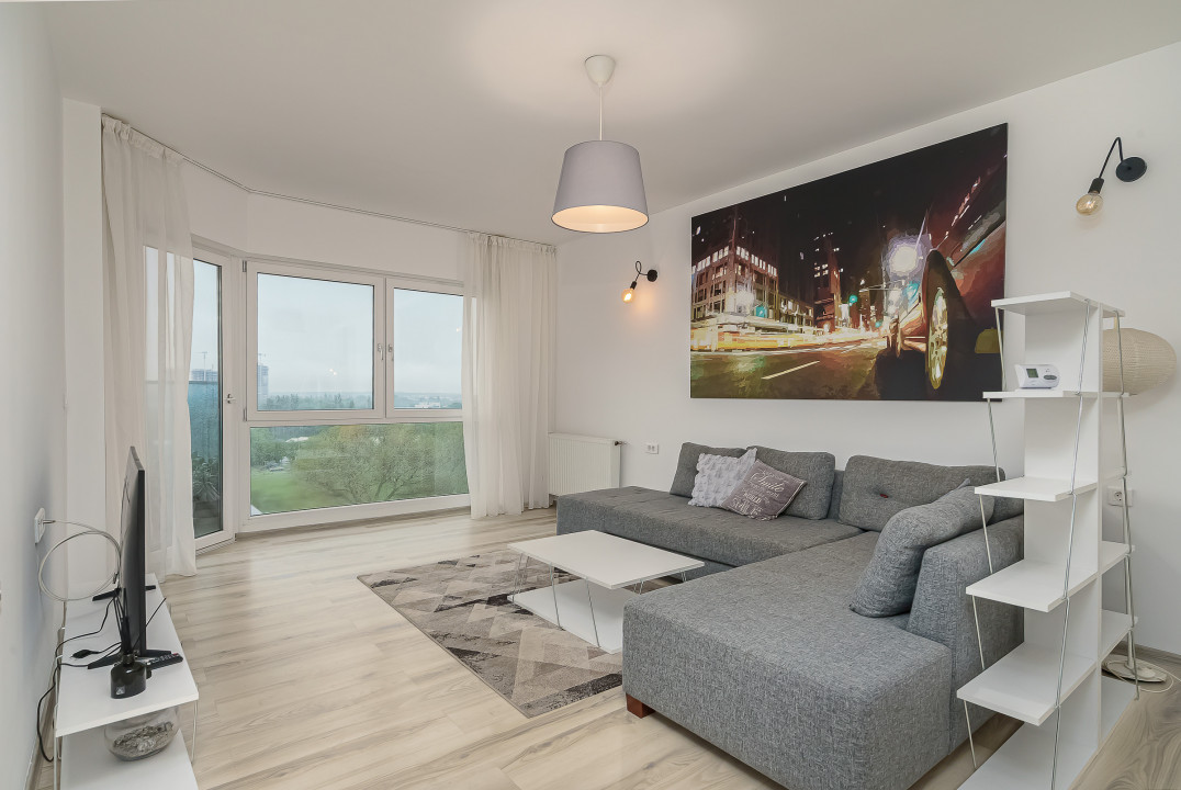Apartament Floreasca Residence 2 cam Terasa&Parcare Premium 
