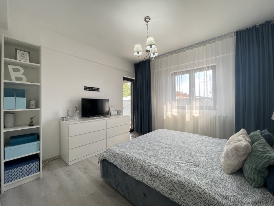 RAHOVA - Antiaeriana | 3 camere bloc 2020 etaj 2 mobilat utilat modern