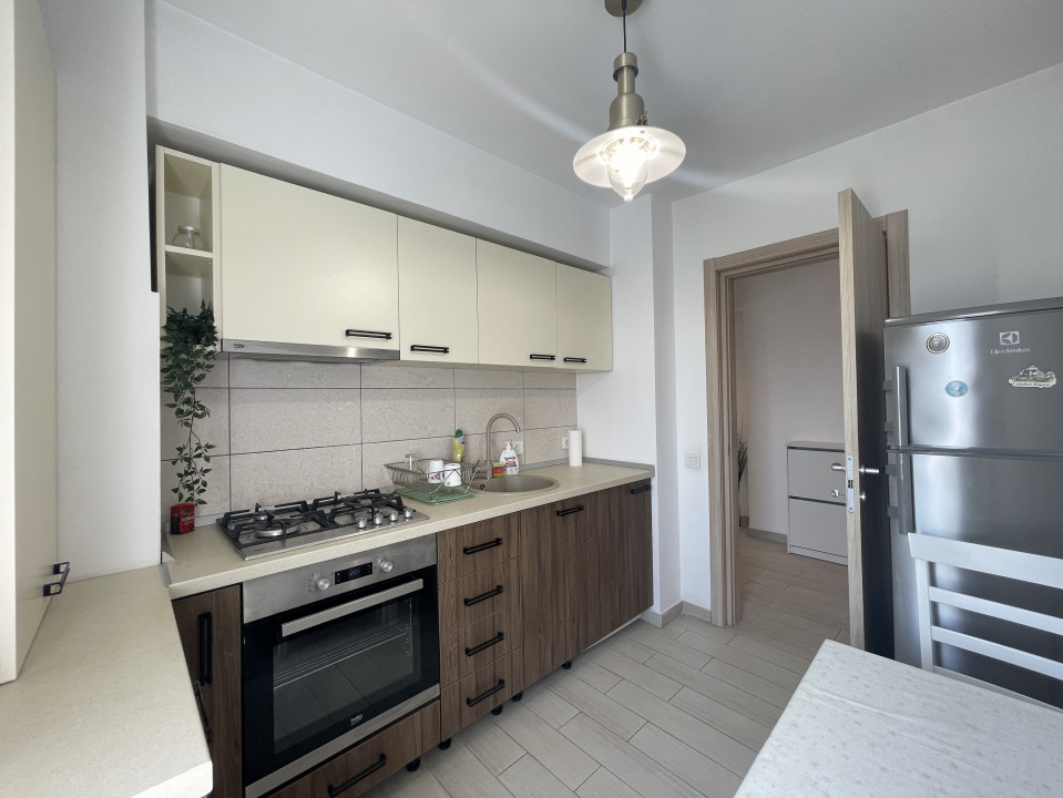 RAHOVA - Antiaeriana | 3 camere bloc 2020 etaj 2 mobilat utilat modern