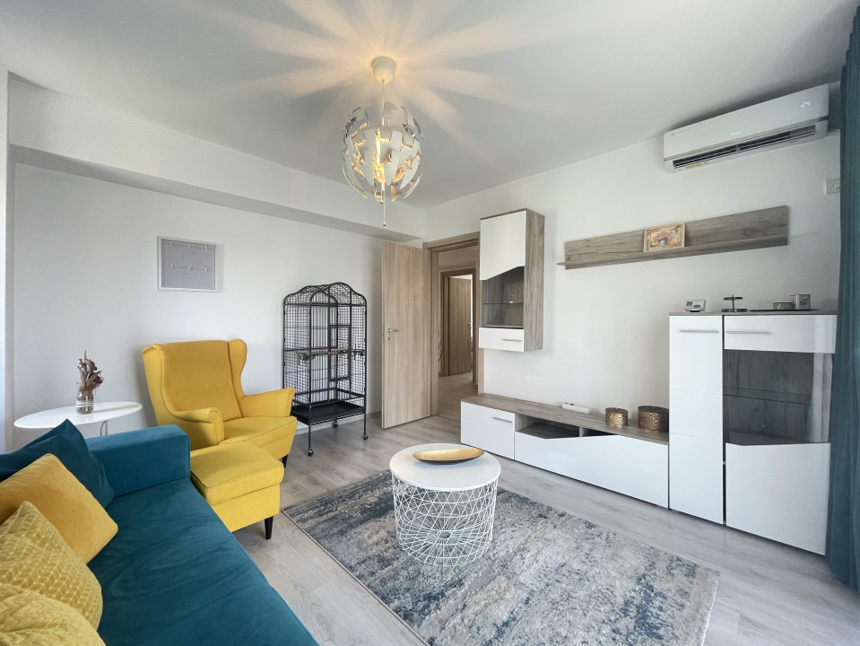 RAHOVA - Antiaeriana | 3 camere bloc 2020 etaj 2 mobilat utilat modern