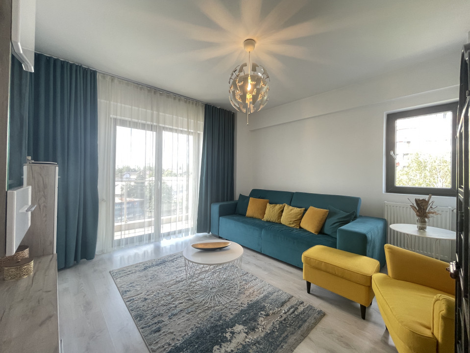 RAHOVA - Antiaeriana | 3 camere bloc 2020 etaj 2 mobilat utilat modern