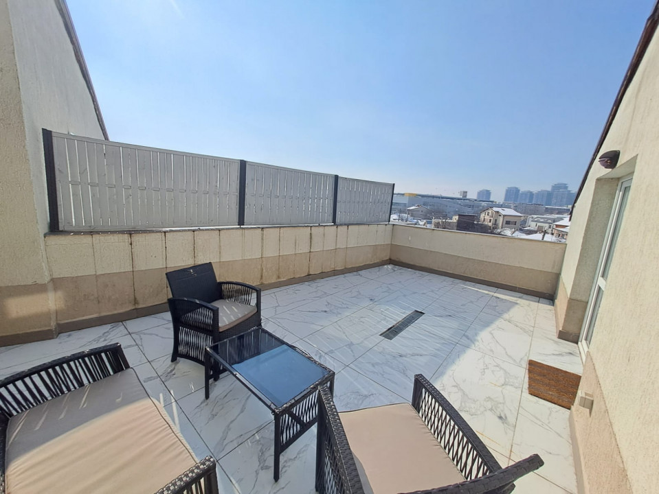 Apartament 2 camere plus terasa de 22 mp