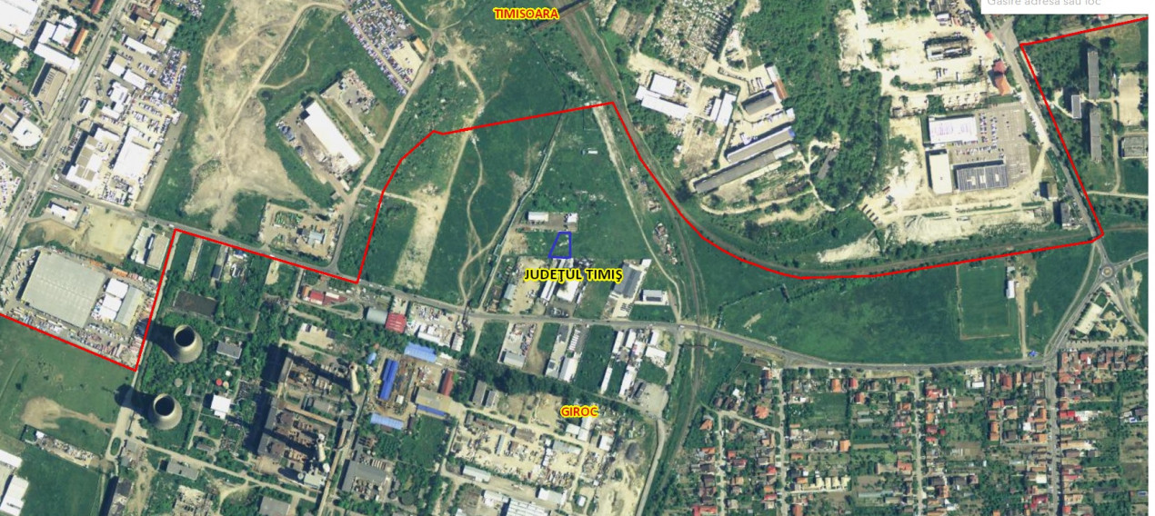 Teren pentru constructie hala | 1000 mp | Chisoda | COMISION 0% 