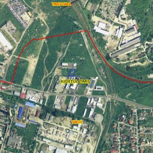 Teren pentru constructie hala | 1000 mp | Chisoda | COMISION 0% 