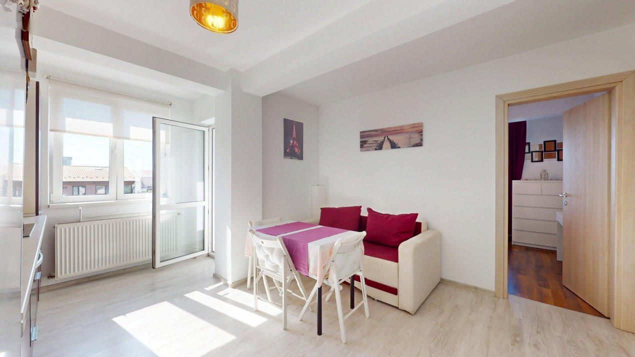 Garsonieră dublă de vânzare - Strada Triumfului, Popesti Leordeni