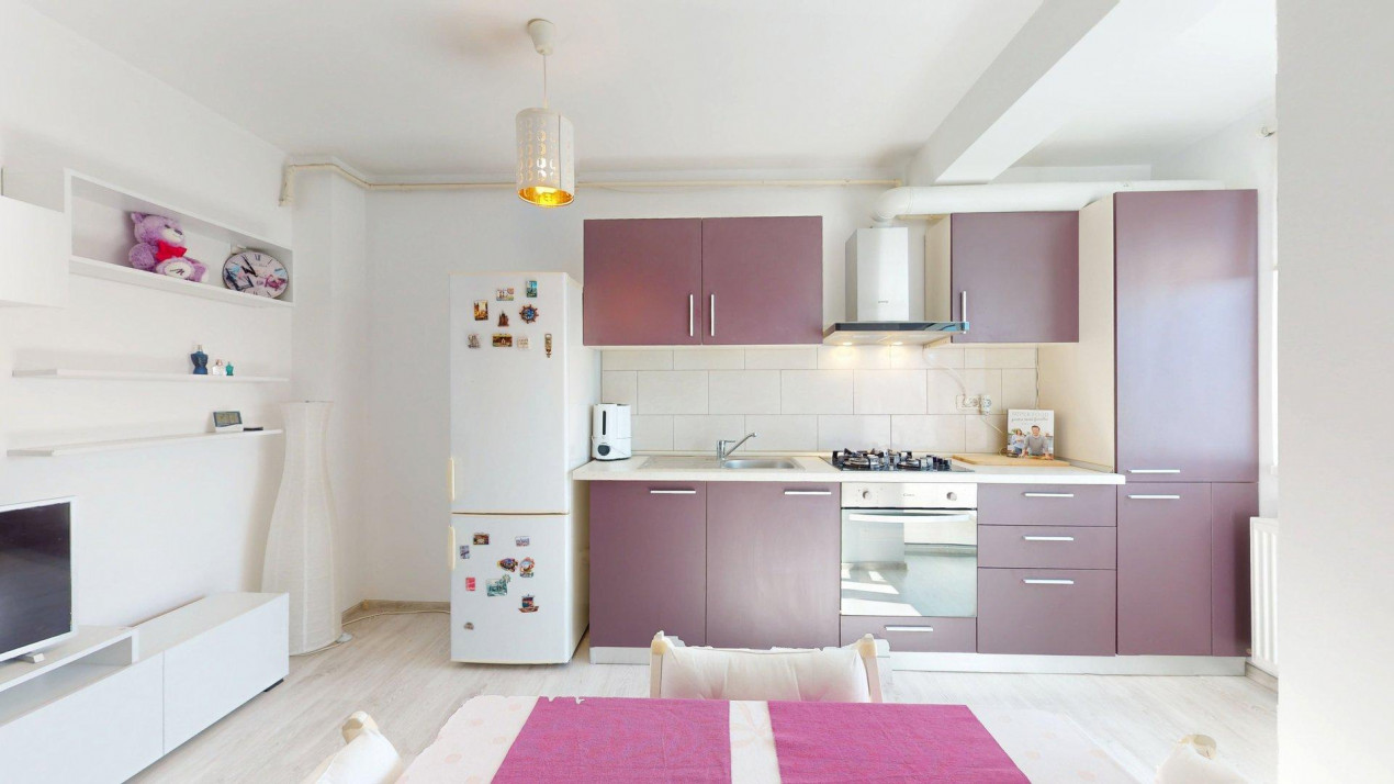 Garsonieră dublă de vânzare - Strada Triumfului, Popesti Leordeni