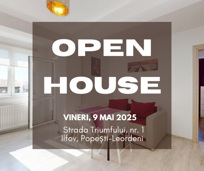 Garsonieră dublă de vânzare - Strada Triumfului, Popesti Leordeni