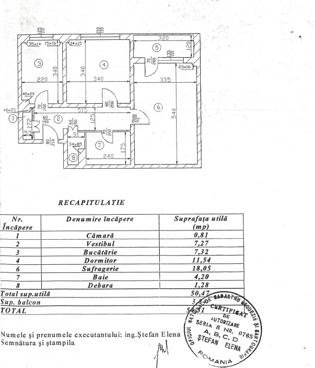 Apartament de vanzare -2 camere decomandat - Teiul Doamnei