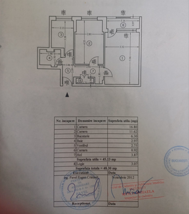 Apartament 2 camere Metrou Obor Colentina
