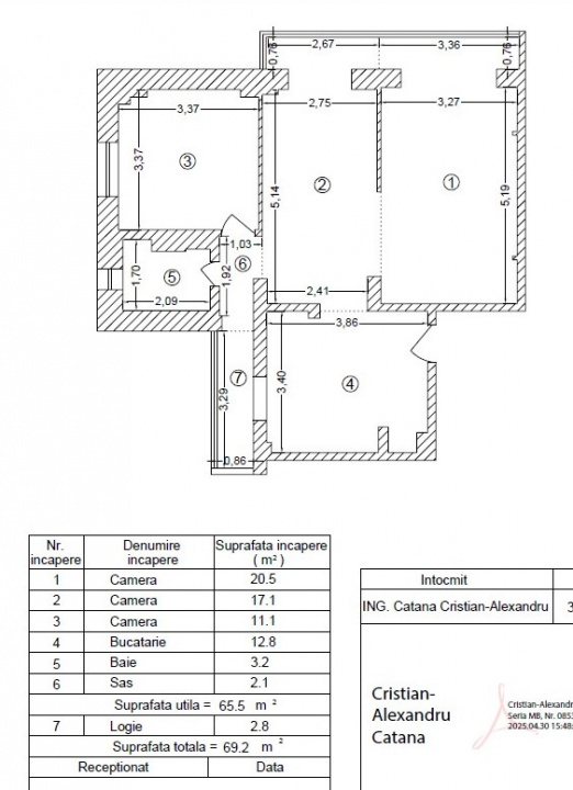 3 camere | Centrala proprie | Modern | Brancoveanu